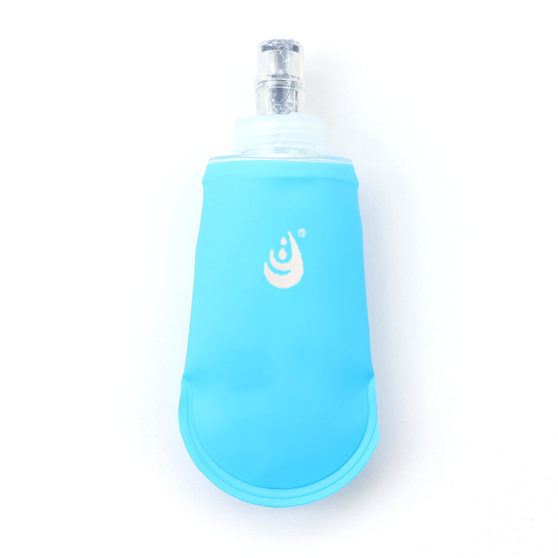Source Factory Tpu Soft Water Bottle Sports Water Bottle Cross-Border Soft Water Bottle Cycling Soft Water Bottle Foldableable Water Bottle Customized ml