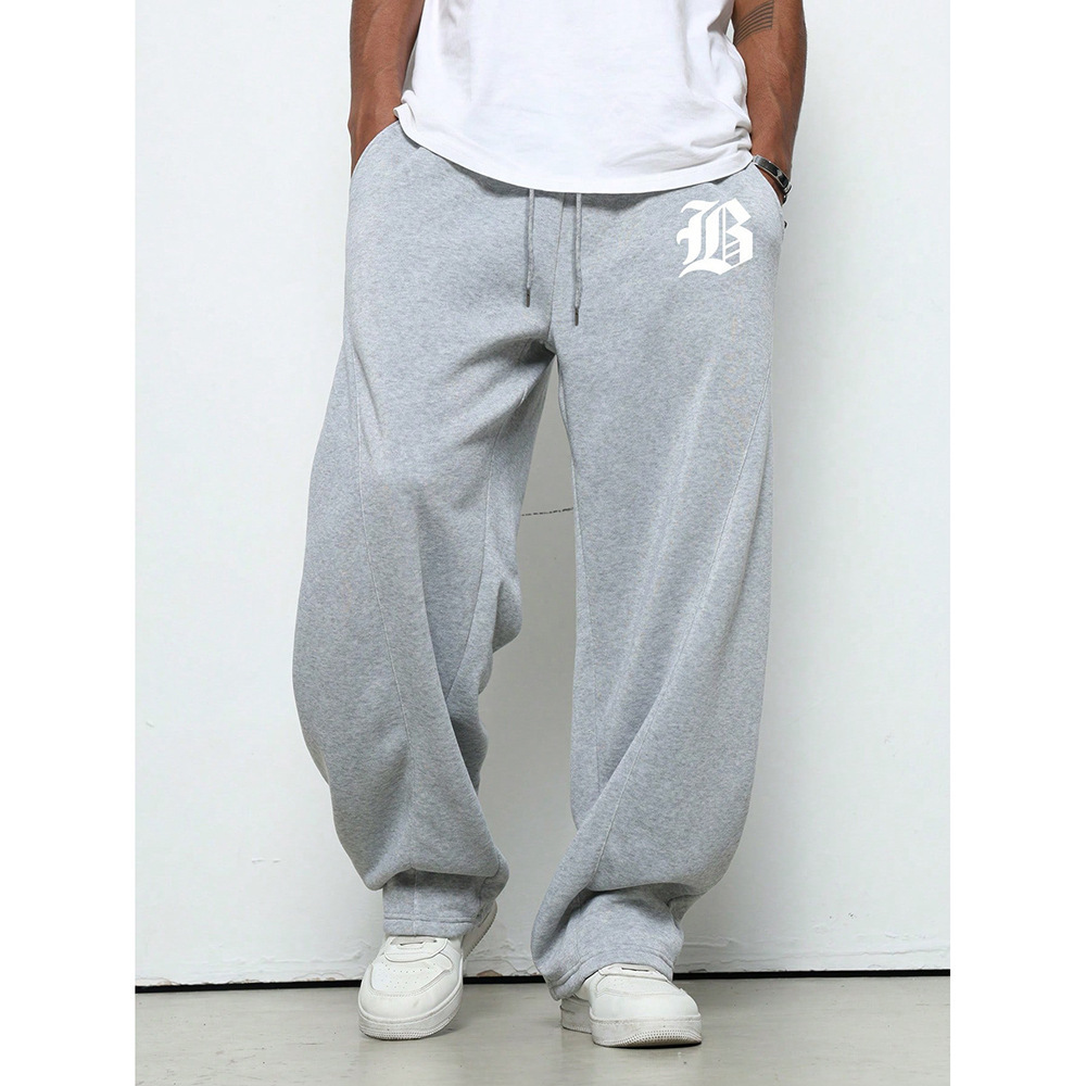 Damen High Waist Freizeithose Weite Passform Mit Kordelzug Leicht_voghion.com