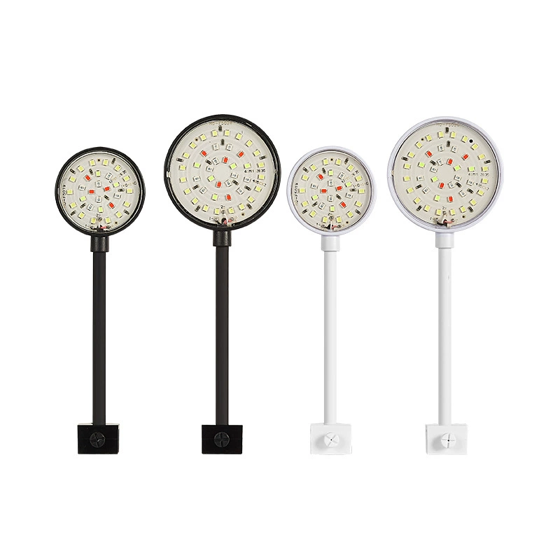 Aquarium LED Clip & Screw-Base Lamp, Color-Changing Trichromatic, 5–8W, Dimmable