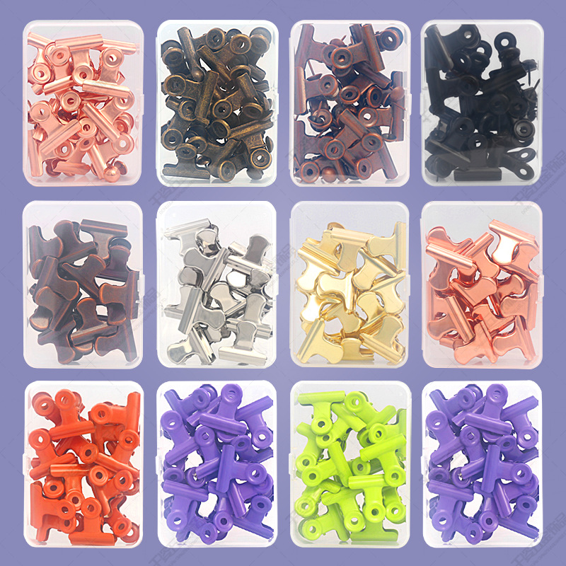 塑料盒装圆形夹