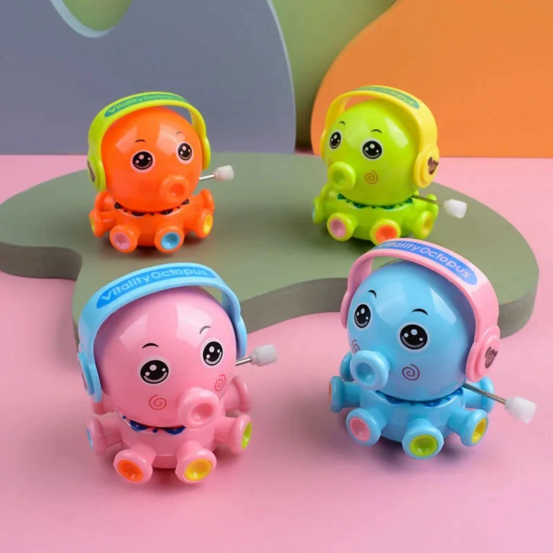 Заводная мультяшная игрушка для малыша, осьминог