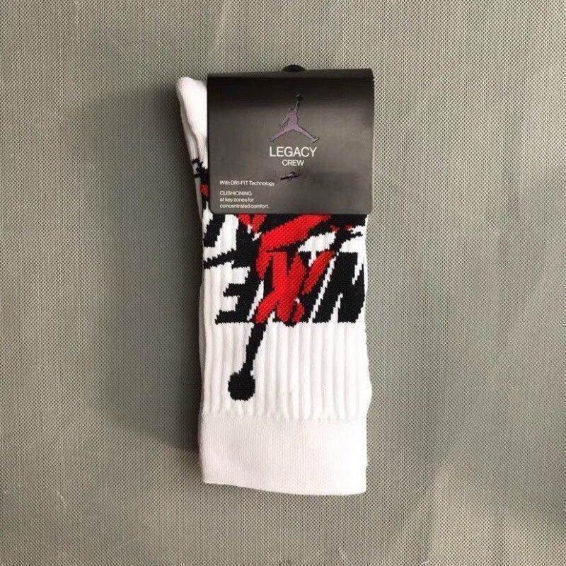 Feiren Aj Big Logo Casual Breathable Sports Elite Thickeneded Towel Bottom Professional Practical Nba Basketball Sports Socks