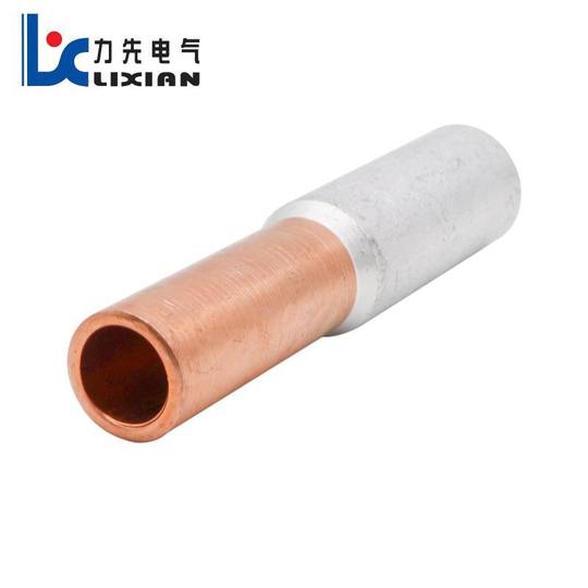 Supply GTL copper-aluminum pipe national standard copper-aluminum connection pipe cable to nozzle straight-through intermediate pipe transition conversion