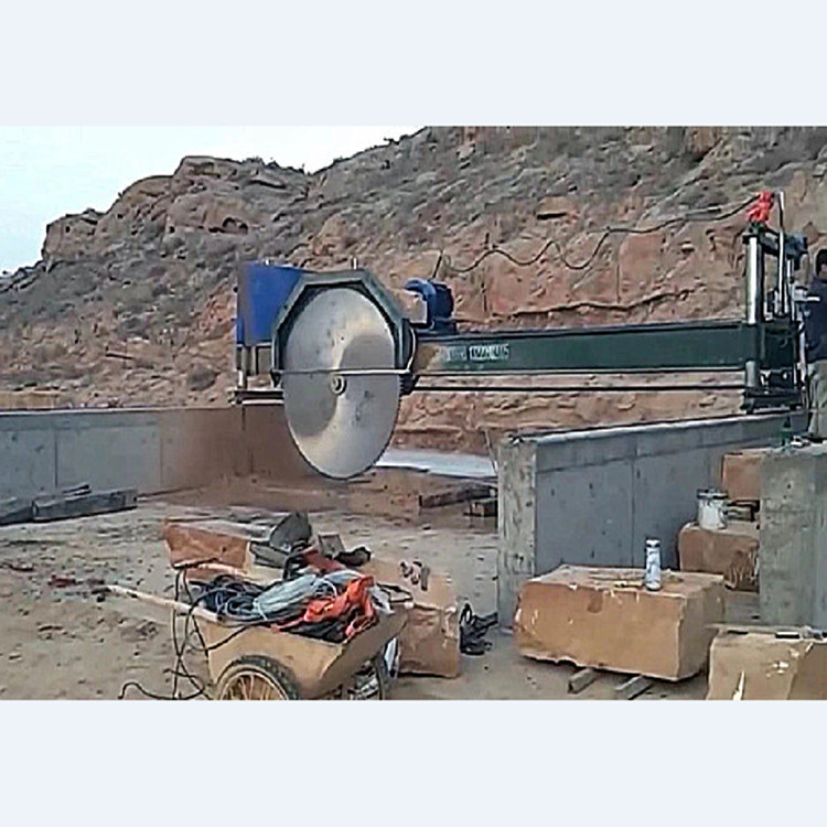 湖南汉白玉切割机HQJ-2600龙门圆盘大锯长度12米主梁荒料开石设备