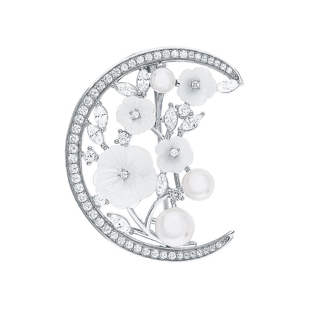 Stone inlay with zircon