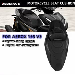 Yamaha Aerox155/Nvx155 17-26 modelləri üçün qalınlaşdırılmış oturacaq yastığı, universal