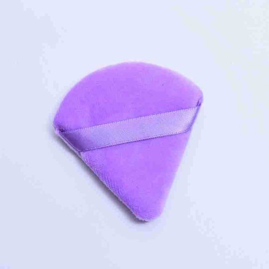 Factory wholesale flocking powder puff makeup powder puff cotton universal fan natural sponge powder puff wet and dry