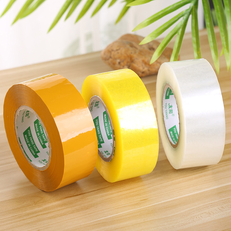 厂家直供打包胶带办公用品透明胶带快递封箱胶带批发