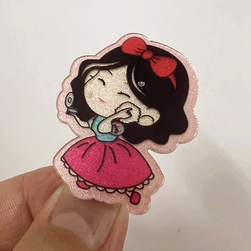 9 # 큰 공주 사이드 클립 하나