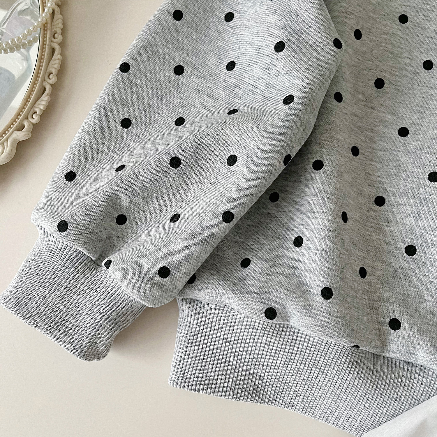 Mädchen Hoodie Mit Schleife Und Tortenrock Set Für Kinder_voghion.com