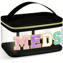 D 47330 PVC transparent letter makeup bag PVC ͸����ĸ��ױ��