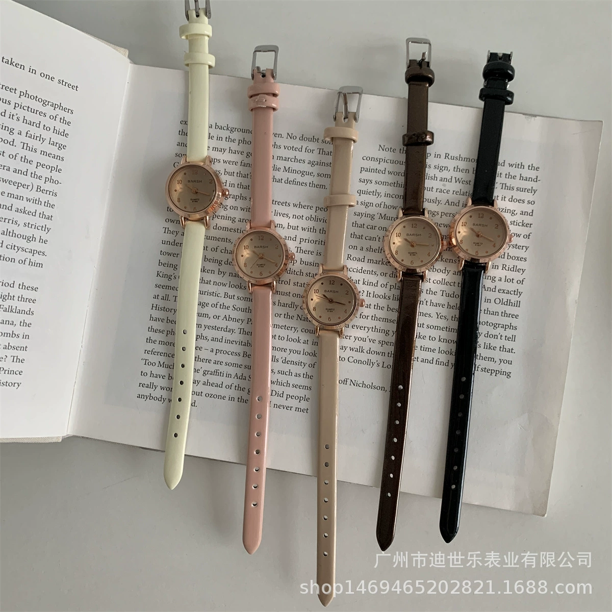 Small Fashion Watch, City Style, Simple Elegant Design, Light Luxury, Multiple Strap Colors