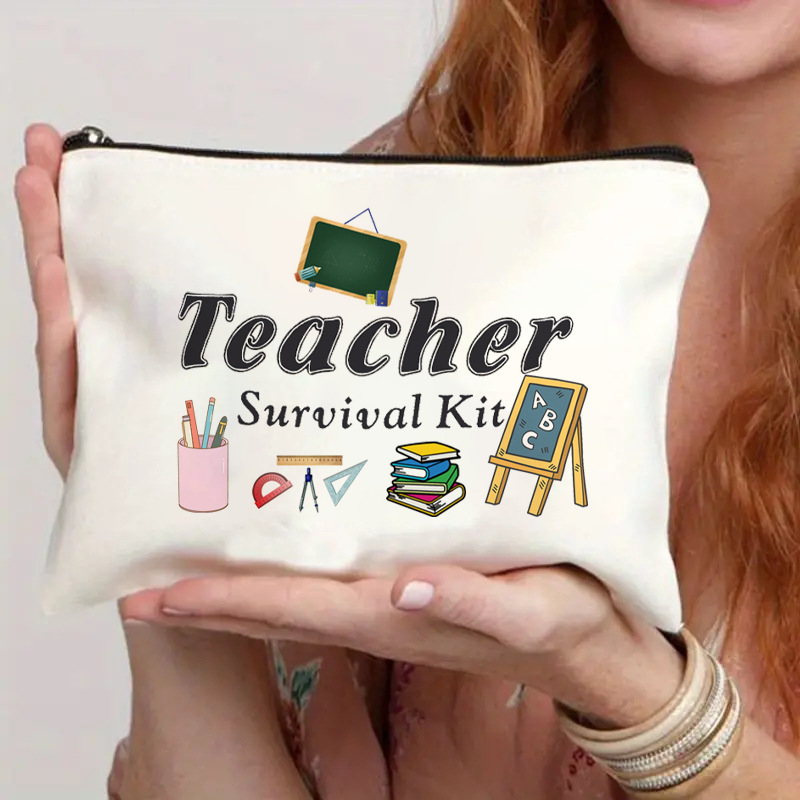 Día del maestro transfronterizo estudiantes maestros maquillaje de pintura al óleo día del maestro maestros maquillaje de pintura al óleo Amazon venta caliente bolsa