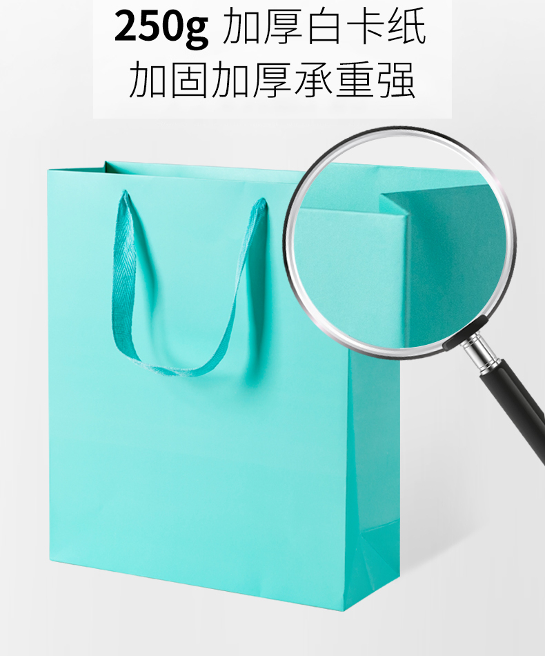 Mini bolsas de regalo bolsas de papel de embalaje portátil rojo engrosado bolsas de mano simples bolsas kraft pequeñas