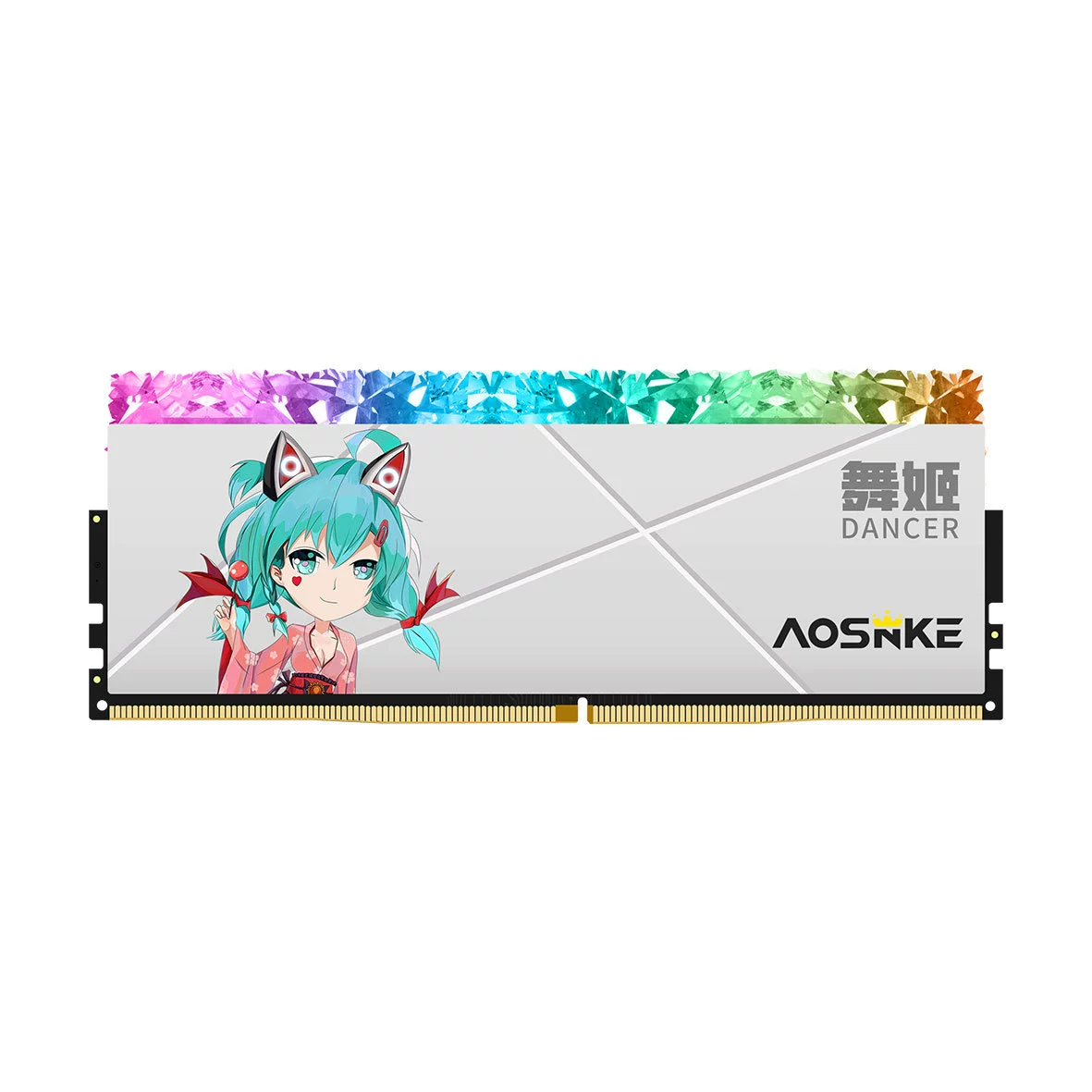 奥森柯 RGB 灯条 DDR4 16G 32G 3200 3600 生光 同步桌面电脑套条