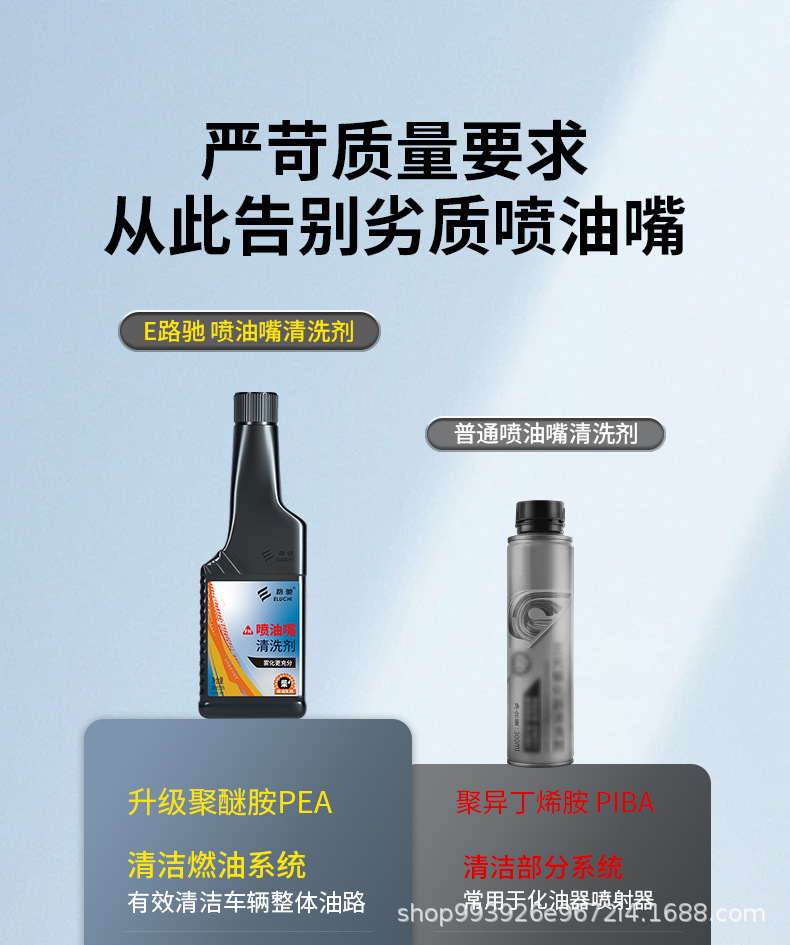 E-Luch Diesel Vehicle Fuel Injector Carbon Deposit Remover Cleaning Agent, Special Additive for Diesel Vehicles with Three-Way Catalytic Converter