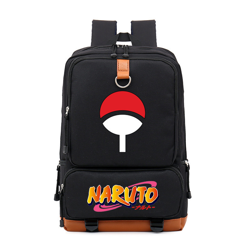 跨境货源火影忍者naruto双都包双肩背包一件代发学生学习旅行包