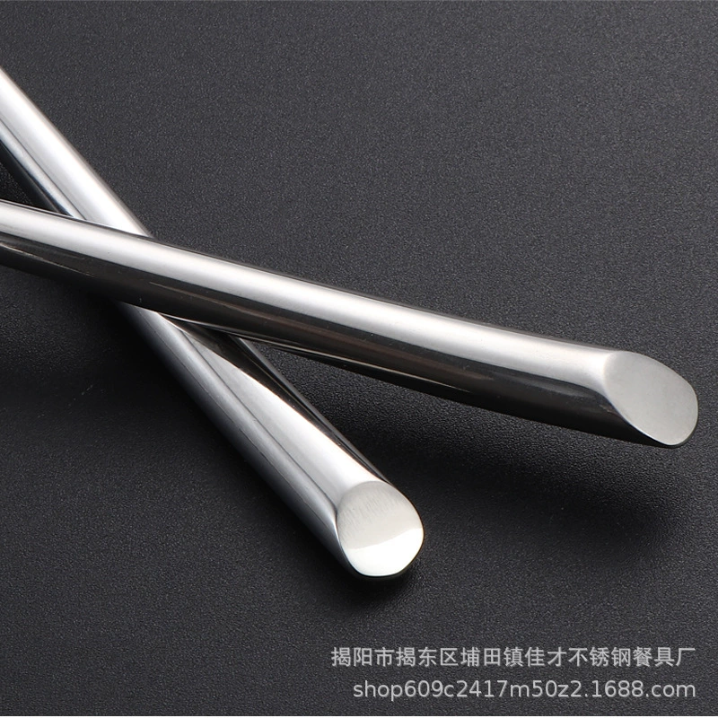 Slanted tail round handle stainless steel cutlery fork cutlery Western food 1455 steak knife fork spoon coffee spoon dessert spoon fruit fork