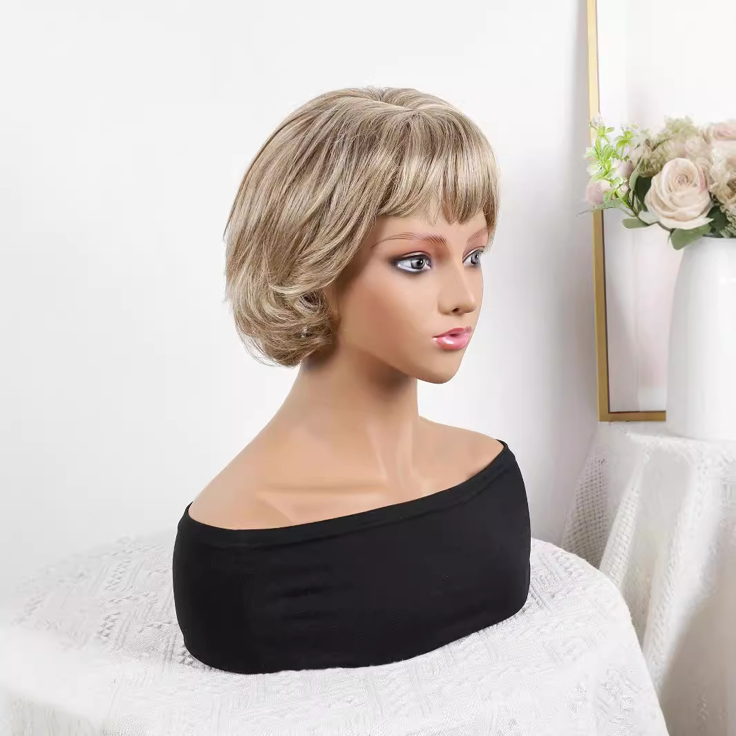 Fibra química al por mayor bob cabello pelucas mecánicas pelucas #bob101