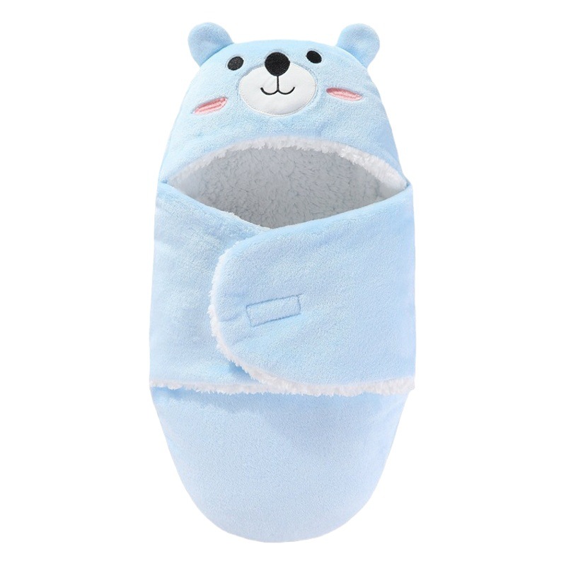 Bebé recién nacido bolsa edredón bebé edredón Otoño e Invierno pañales recién nacido bolsa de dibujos animados sola sala de parto paquete manta transfronteriza