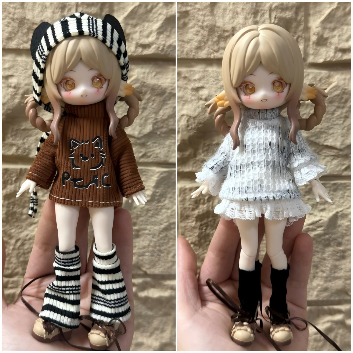 8-Point Penny's Treasure Box Bangni Rabbit Asi Movable Doll Ob11 Baby Clothes Bjd12 Points 17cm Baby Clothes