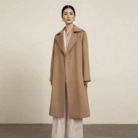 女式毛呢外套;休闲裤;女式羊绒外套