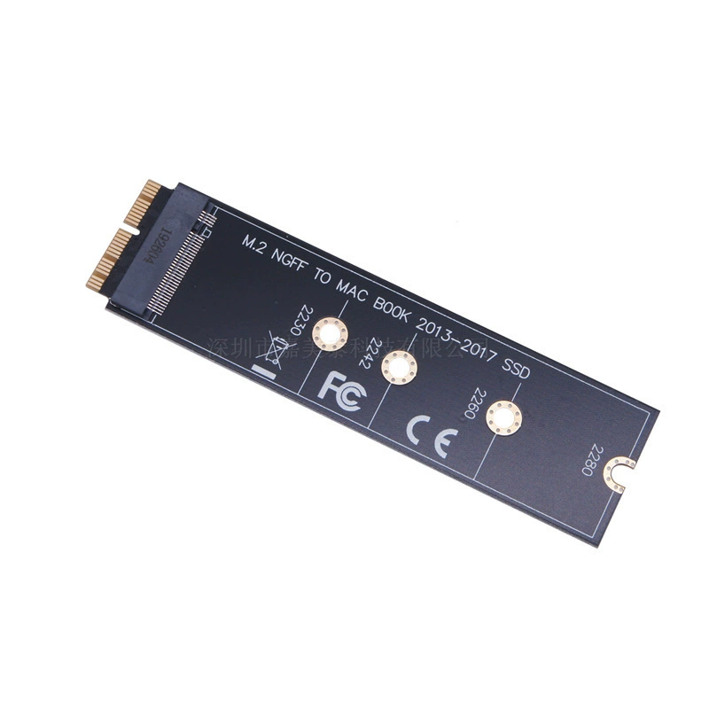 M.2 NVME protocol to 2013-2017 applicable to Apple solid-state hard disk transfer card PCIE3.0