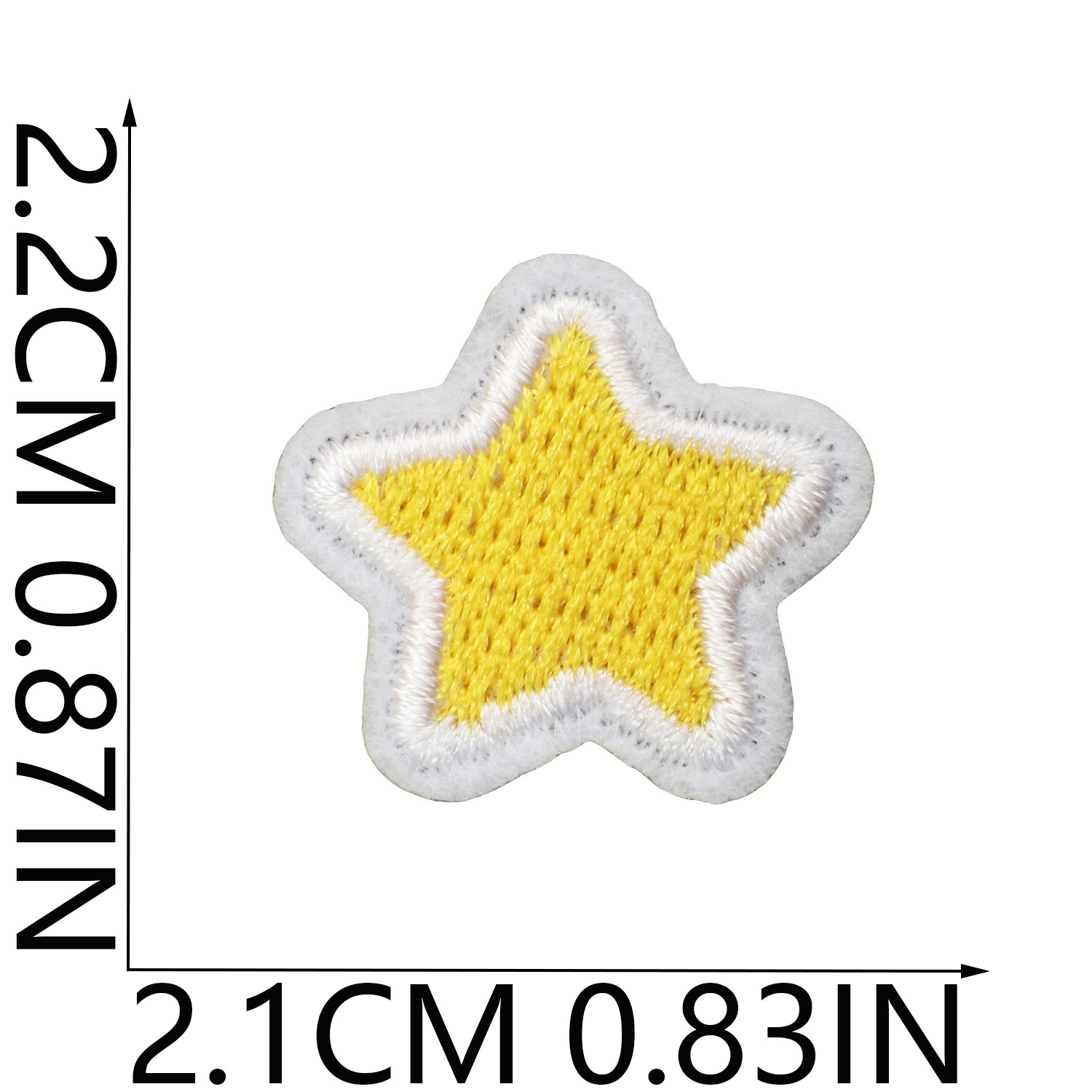 1g Weight Clothing Sticker Patches Classification 1 Piece Quantity Dacron thread Material Letter, Star Pattern Casual, Elegant, Lady Style Embroidery Craft 1 Piece Casual Elegant Lady Letter Star Dacron Thread Clothing Sticker Patches 2