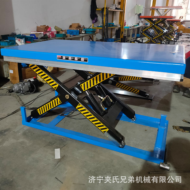 固定シザーリフトプラットフォーム電動荷役貨物リフターロジスティックステーション大型トン固定リフトプラットフォーム|undefined