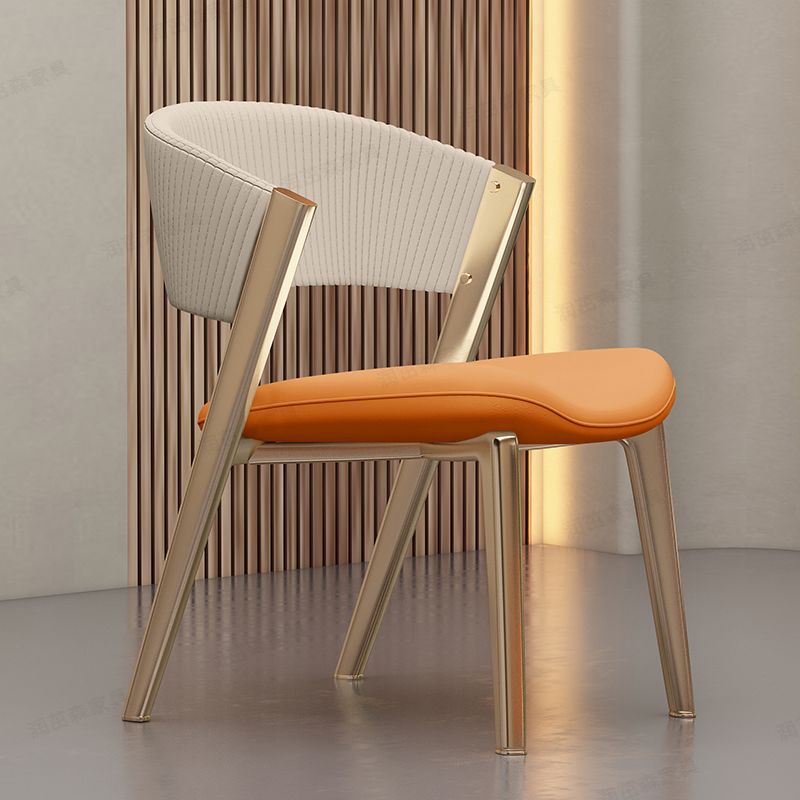 업그레이드 [배색*그레이+오렌지] + 전기도금 골드 다리