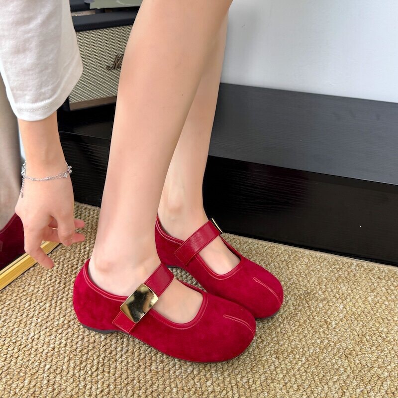 Gentle Mary Jane Shoes 2026 Summer Versatile Women's Shoes Trendy Height-Increasing Summer Style Mori Girl Style Korean Style Gentle Mary Jane Shoes 2026 Summer Versatile Women's Shoes Trendy Height-Increasing Summer Style Mori Girl Style Korean Style