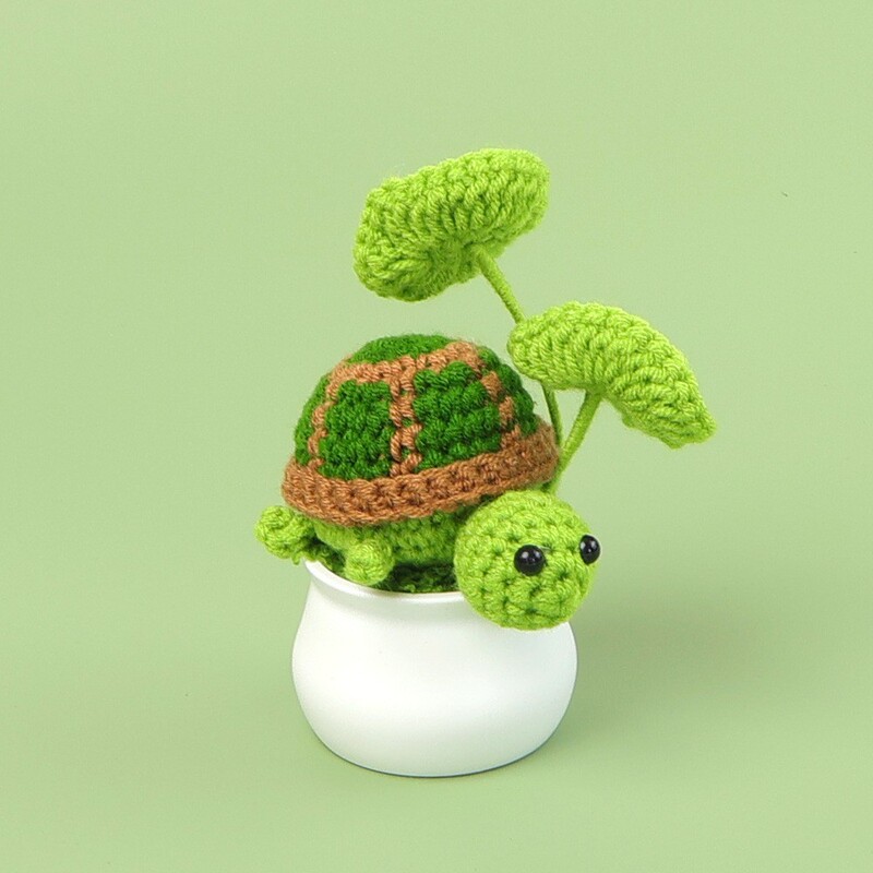 完成したウールひまわり鉢植えスズラン造花チューリップデスクトップ装飾品バレンタインデー教師クラスメートギフト|undefined