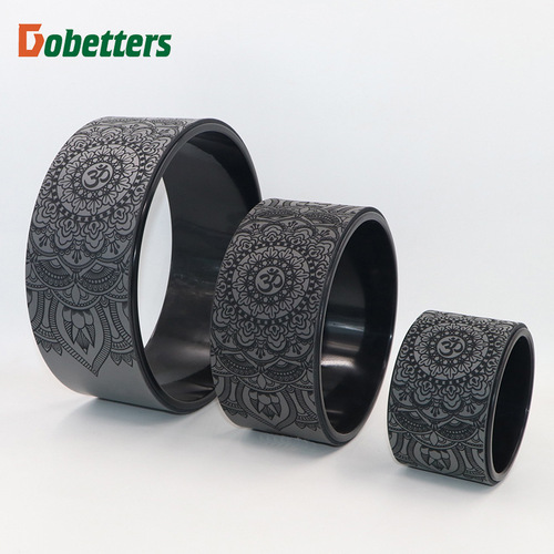 32*14cm auxiliary wheel yogawheel pregnant women parent-child yoga wheel fitness equipment yoga fitness abdominal wheel