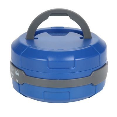 蓝色小巧便携可折叠挂式伸缩露营灯 野外夜市照明电池led帐篷灯|ru