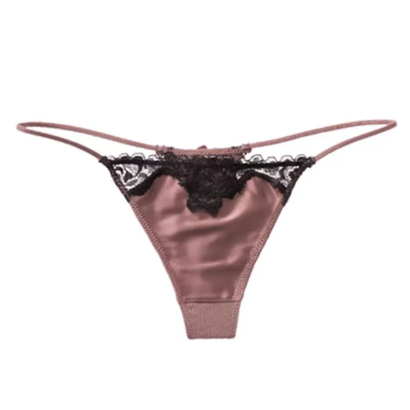 Laceless Ladies Panties (Balaloum), Satin Front with Lace Trim, Sizes S–XL