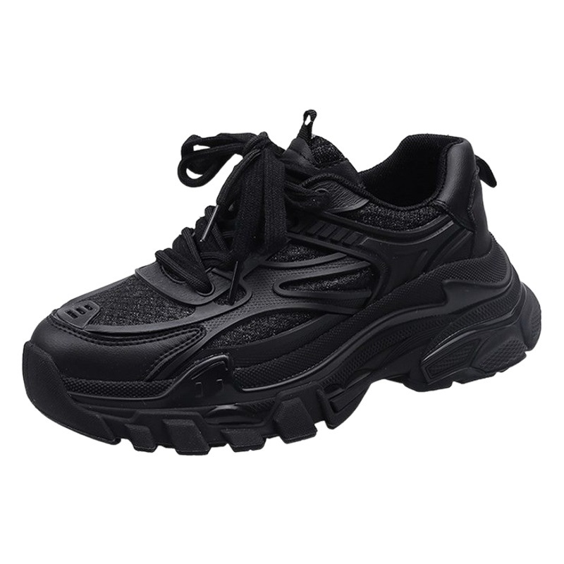 Zapatos de moda retro casuales y versátiles para mujer, modelo 2026, transpirables, con suela gruesa, estilo papá, superventas.