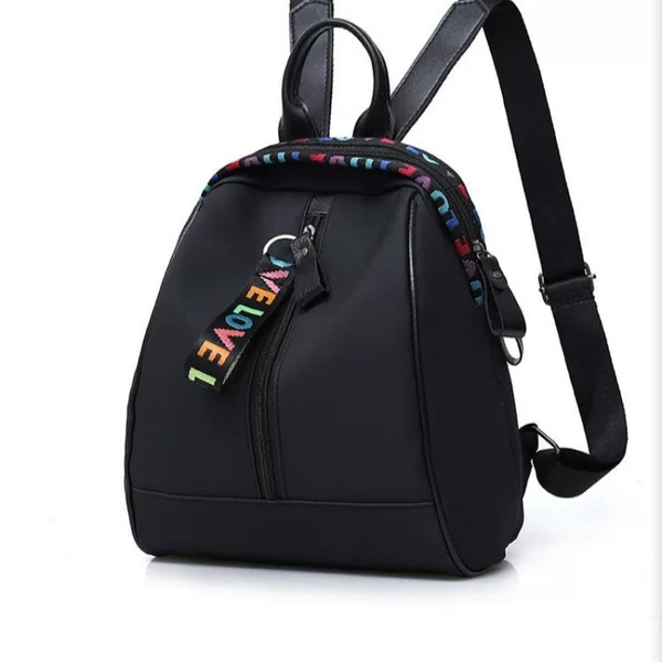 2025 New Women's Bag Oxford Cloth Backpack Light Waterproof Nylon Schoolbag Women's Korean High School Students' Casual Small Backpack