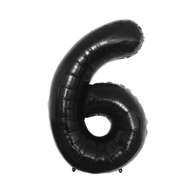 Pequeño globo digital 16 pulgadas versión americana delgada decoración del cuerpo fiesta de cumpleaños Comercio exterior globo de película de aluminio al por mayor globo digital