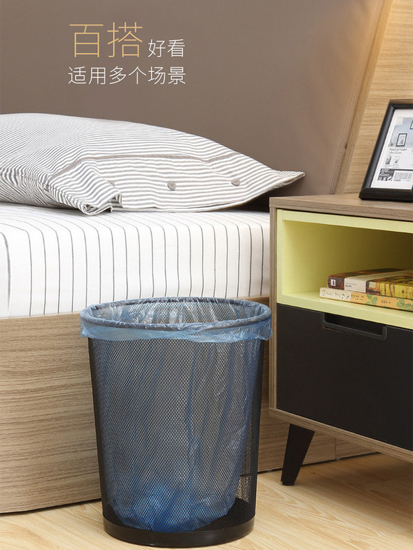 ✅ Zm6H Wholesale Mayflower Trash Can Household Strong Large Capacity Metal Wire Mesh Trash Basket Kitchen Living Room