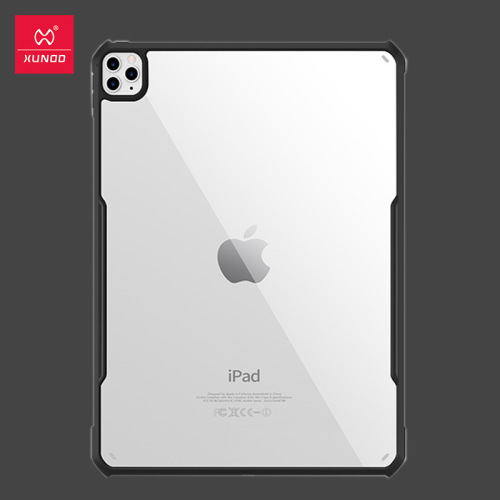 2024 Ultra-Thin Full-Edge Shockproof Transparent iPad Pro 13 Case with Full Coverage for iPad Air 13-inch