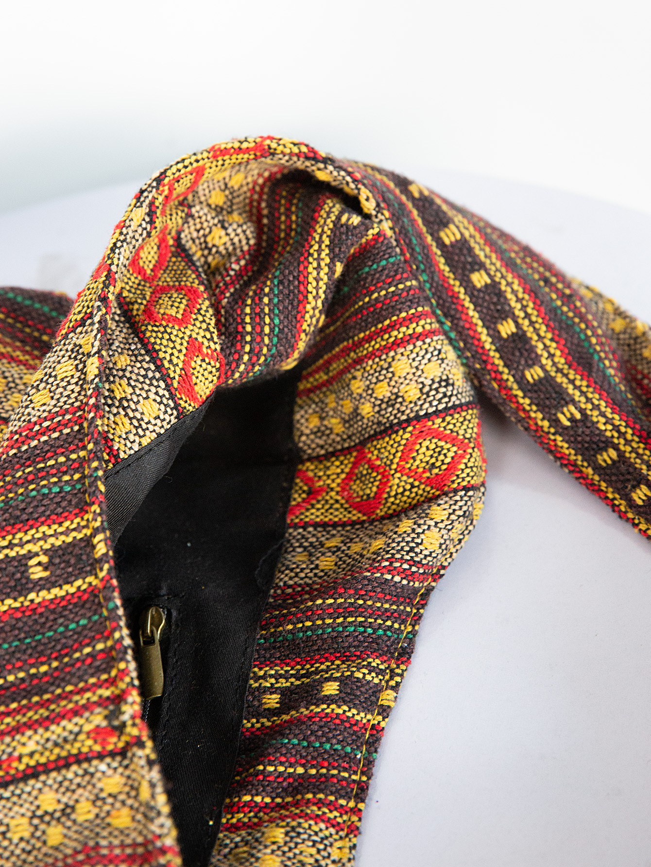 Guangzhou Hanfeng Damen-Einschulter-tragbare Baumwoll- und Hanf-Canvas-Jacquard-Freizeittasche_voghion.com