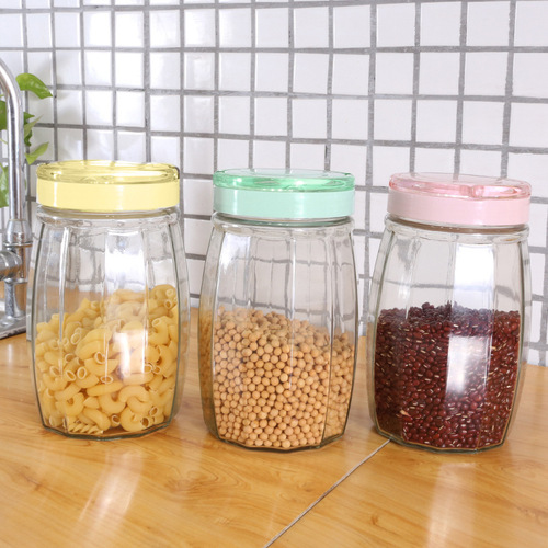 Zhenxing glass sealed jar YH5883 food grade bottle pickle jar pickle empty bottle storage storage jar large capacity