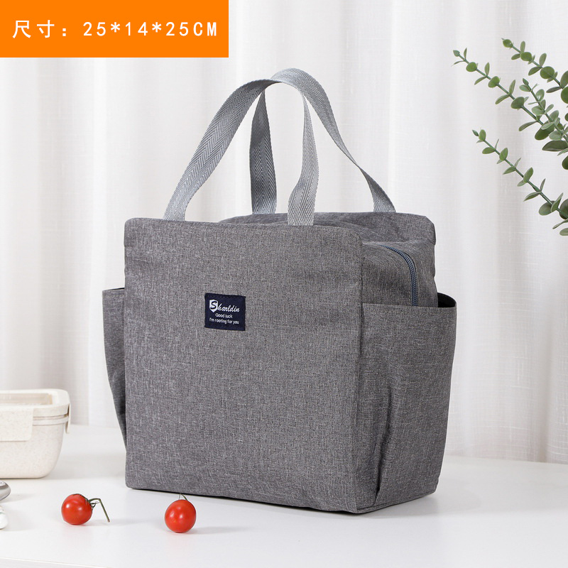 Bolsa de almuerzo de commuerzo de viaje, bolsa de aluminio grande, bolsa de almuerzo gruesa, bolsa de almuerzo, bolsa de almuerzo, bolsa de mano