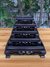 正方形加厚塑料底座摆件奇石花盆花瓶防漏水托盘盆景盛水底托底盘