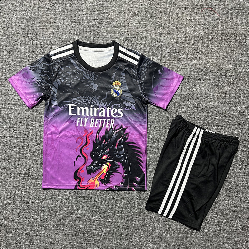 2526西甲联赛皇家马德里巴塞贝蒂斯soccer jerseys球迷版儿童套装|undefined