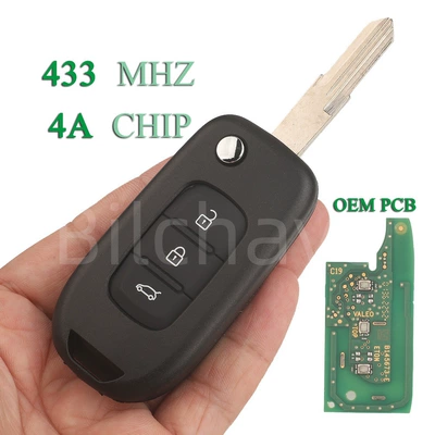 Suitable for 2/3 button Renault Car Keys - 3-key-vac102-remote-control