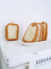 Wholesale HH Handmade Acrylic Toaster Dish Towel Non-oily Dish Cloth Cleaning Cloth Easy to Clean