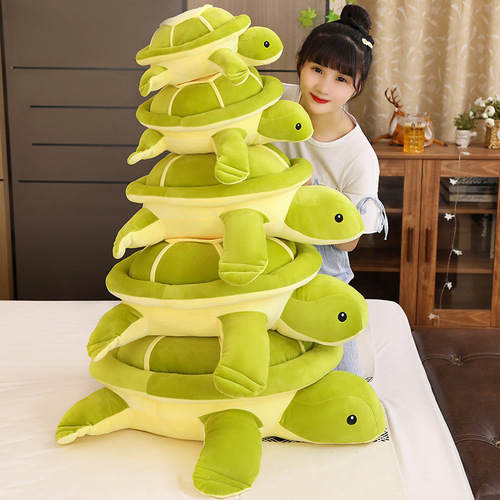 Cute down cotton turtle doll plush toy soft turtle baby turtle doll pillow cushion cushion cloth doll