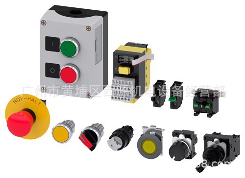 3SU1106-0AB40-1BA0 西门子绿色带灯平头按钮 瞬动型 集成LED