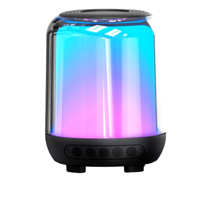 Amazon inalámbrico Bluetooth altavoz de gran volumen pesado subwoofer con luz noche LED escritorio pequeño audio regalo